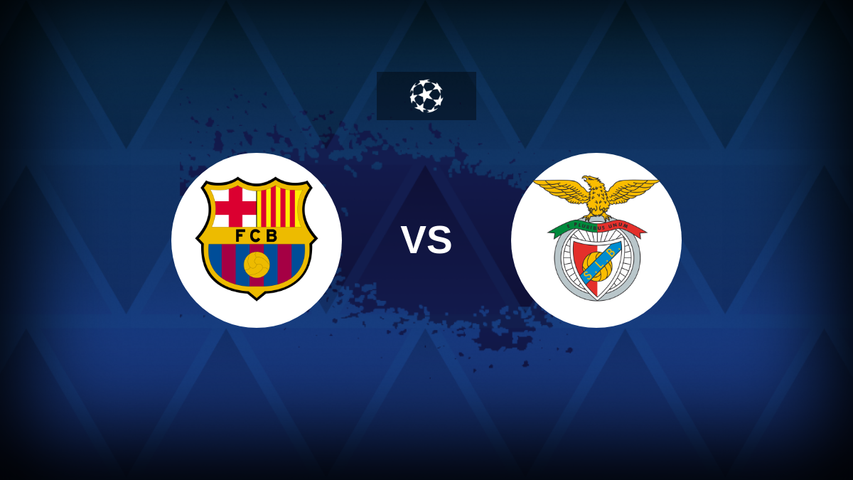 Barcelona v Benfica; Line-ups, stats and preview