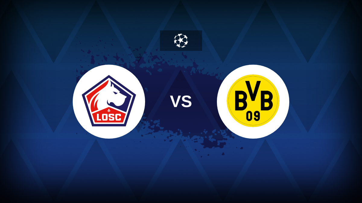 Lille v Borussia Dortmund – Line-ups, stats and preview